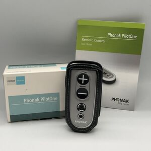 PHONAK PilotOne Pilot One Remote for Phonak Hearing Aids With Belt Clip